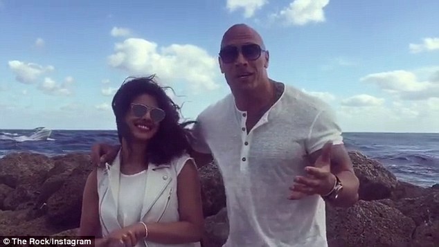 Hereâ€™s What The Rock Has To Say About His New Baywatch Co-Star, Priyanka Chopra