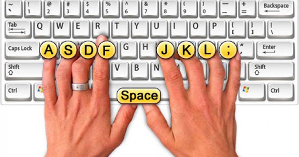 Hereâ€™s Why The â€˜Fâ€™ & â€˜Jâ€™ Keys On Computer Keyboards Have Bumps On Them