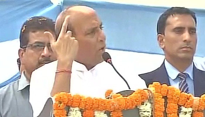 If Pakistan opens fire, then we should never count bullets fired from our side: Rajnath Singh