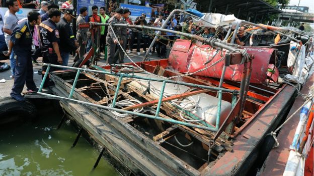 Bangkok Commuter Boat Explosion Injures 65, Prompts Check