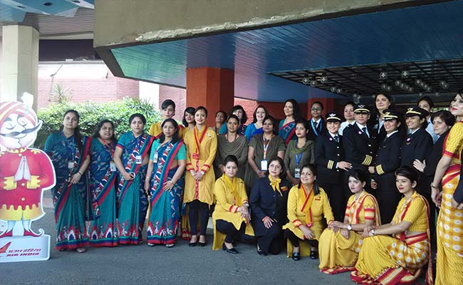 This Womenâ€™s Day, Air India Will Operate Its Longest Flight With An All-Female Crew