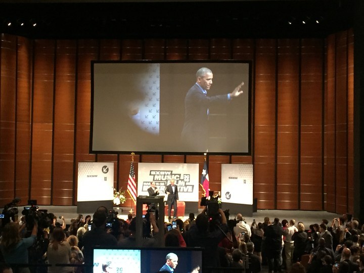 President Obama Makes His Case Against Absolute Encryption At SXSW