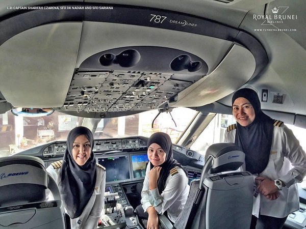 All-Female Crew Flies Plane To Saudi Arabia Where Women Arenâ€™t Allowed To Drive. Oh, The Irony!