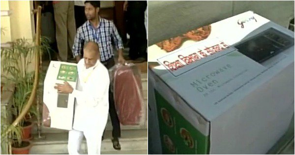 Hereâ€™s Why 3 BJP MLAs Are Returning Microwaves Gifted To Them By Bihar Govt