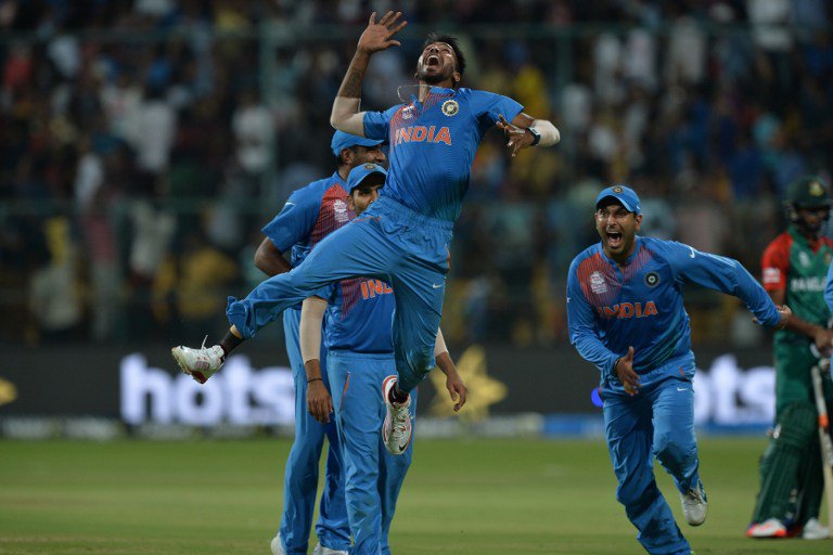 India Script Stunning Win Over Bangladesh To Stay Alive In WT20 Three Wickets In Last Three Balls