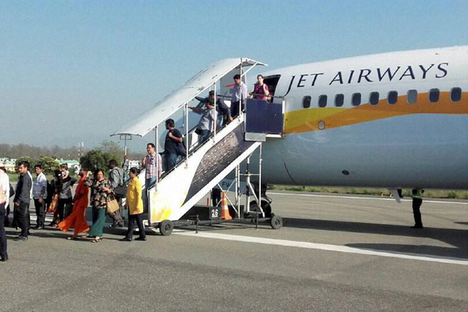 Jet Airways Flight With 242 Persons Arrives In Delhi After Being Stranded In Brussels