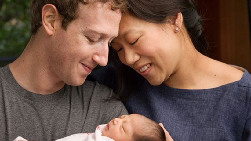 Most Important Meeting Of The Day Writes Mark Zuckerberg On An Adorable Baby Photo