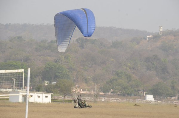 Indian Air Force Pilots Set New National Record With 10,000 Km Long Paramotor Expedition