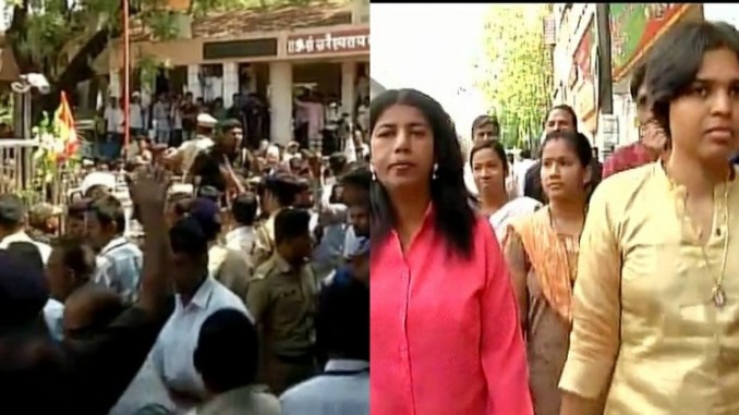 With Court Order In Hand Women March To Shani Shingnapur Temple Still Denied Entry