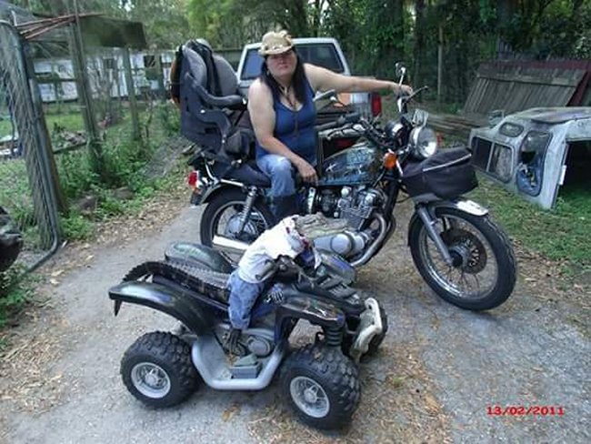 Meet Rambo - The Pet Alligator Who Wears Jackets And Rides A Motorcycle