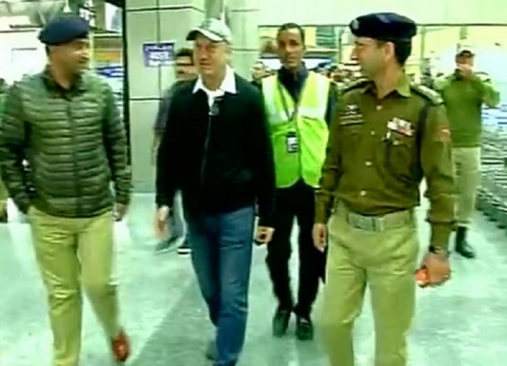 Anupam Kher Stopped At Srinagar Airport By Jammu and Kashmir Police Denied Permission To Visit NIT Campus