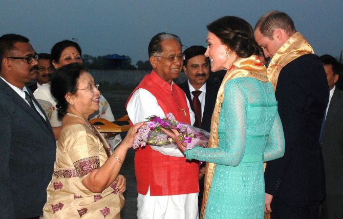 Kate Middleton And Prince Williams Date With A Little Dancer In Assam Stole Hearts Everywhere