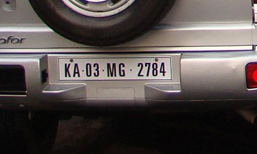 Here is What Different Types Of Number Plates That You See On The Road Stand For