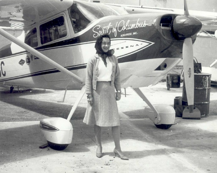 Today In 1964 Jerrie Mock Became The First Women To Fly Solo Around The World