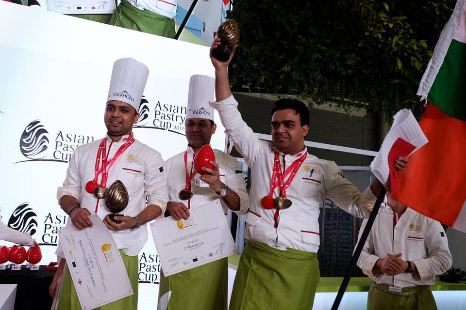 Wow Indians Chefs Win A Medal For The First Time At The Asian Pastry Cup Held In Singapore