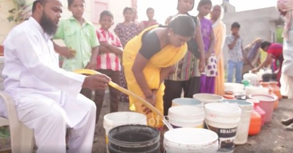 In Drought-Hit Latur This Man Is Giving 10,000 Litres Of Water To His Neighbours Everyday