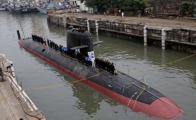 INS Kalvari Indian Navy First Indigenous Scorpene-Class Stealth Submarine Begins Sea Trials