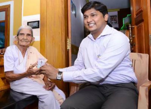 On Her 100th Birthday This Kerala Woman Gets A Special Gift A Voter ID Card