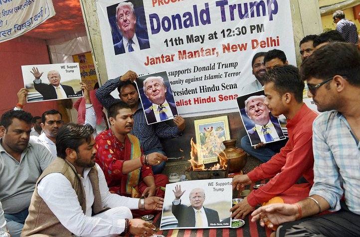 You Wonâ€™t Believe Why These Hindu Sena Members Want Donald Trump To Become US President