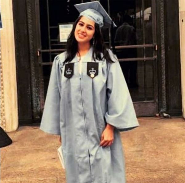 Saif Ali Khan Daughter Sara Graduates From Columbia University Is A Bollywood Debut On The Cards