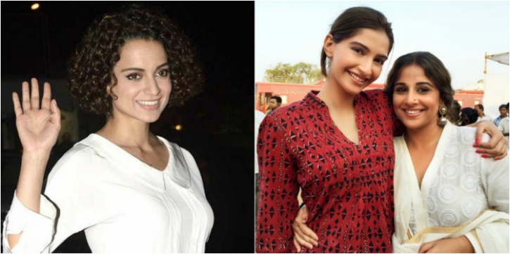 Kangana Ranaut Thanks Sonam and Vidya Balan For Supporting Her During Her Legal Tussle With Hrithik