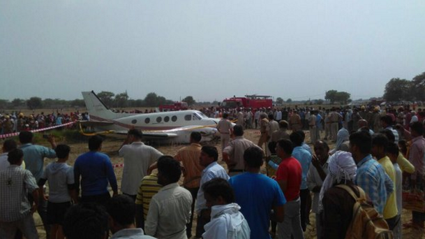 Air Ambulance Carrying Seven People Crash Lands In Delhi Two Injured