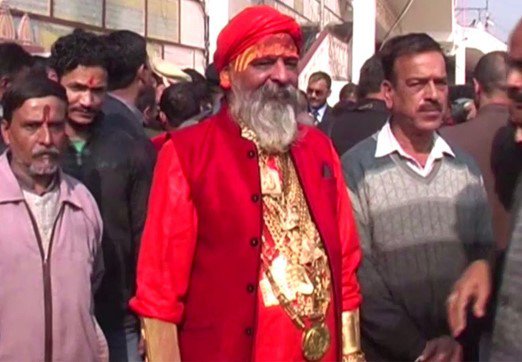 This Saint Who Wears 11.5kg Gold Worth Rs 3 Crore Is Now Demanding Protection From UP Police