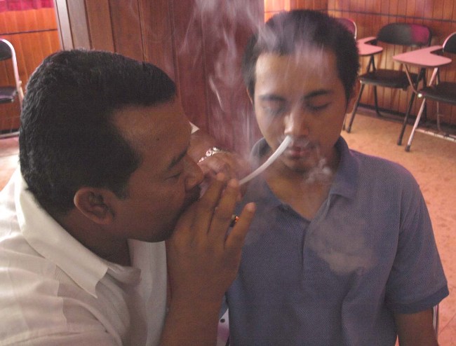 This Indonesian Clinic Claims To Treat Emphysema And Cancer With Smoking