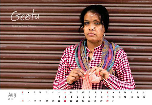 This Uber-Cool Calendar By Acid Attack Victims Is The Most Rad Thing Youâ€™ll See