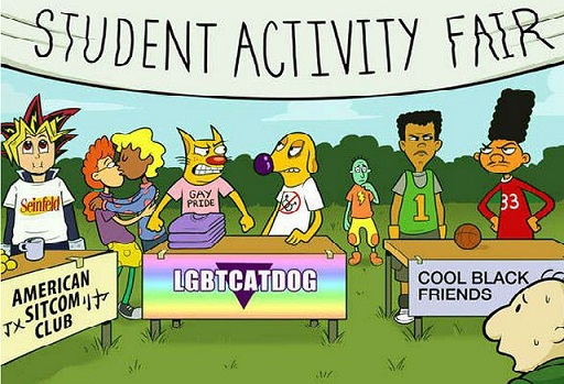 If Your Favourite Cartoon Characters Went To College, This Is What Their Lives Would Be Like