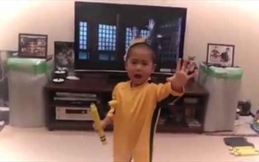 This 5-Year-Old Japanese Boy Perfectly Nails Bruce Leeâ€™s Moves From â€˜Game Of Deathâ€™