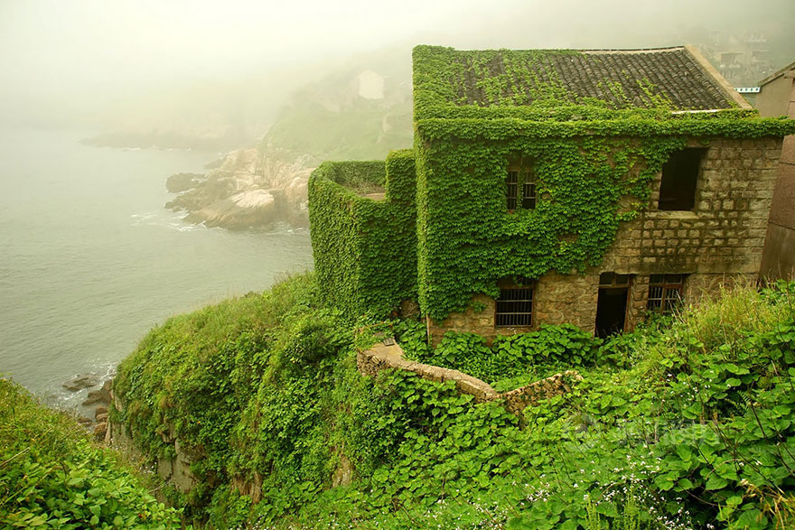 Once This Fishing Village Was Abandoned, It Was Taken Over By Nature. And She Did A Stellar Job