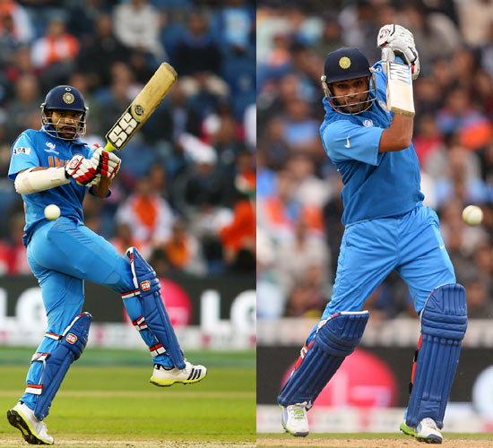 Dhawan And Rohit Get Another Chance As Selectors 