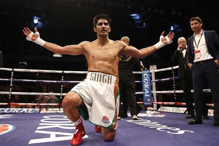 Knock Out Unstoppable Vijender Singh Wins His Sixth Straight Fight