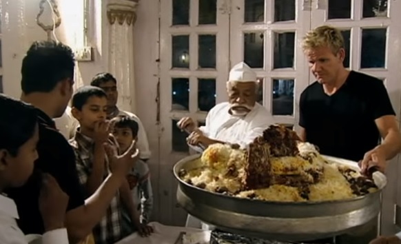 Chef Imtiaz Humbles Gordon Ramsay With A Master Class In Cooking Biryani At An Indian Wedding