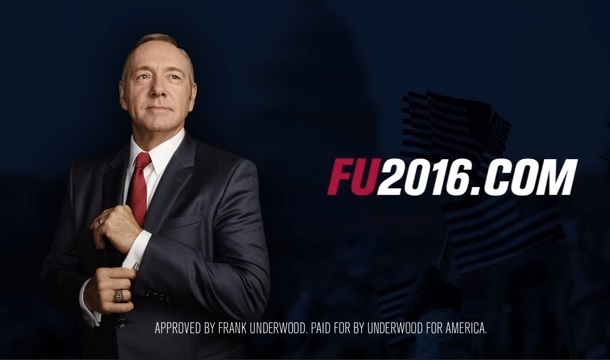 The House Of Cards Season 4 Teaser Looks So Real, Youâ€™d Think Itâ€™s An Actual Election Campaign