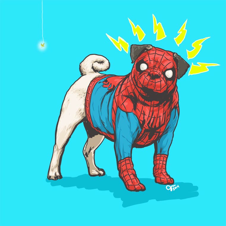 Spider-Pug